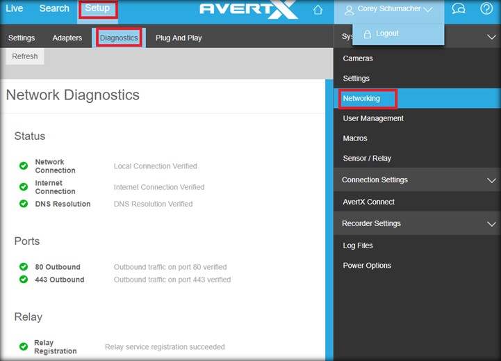 How Do I Setup an AvertX Connect Account on a ProConnect NVR? AvertX